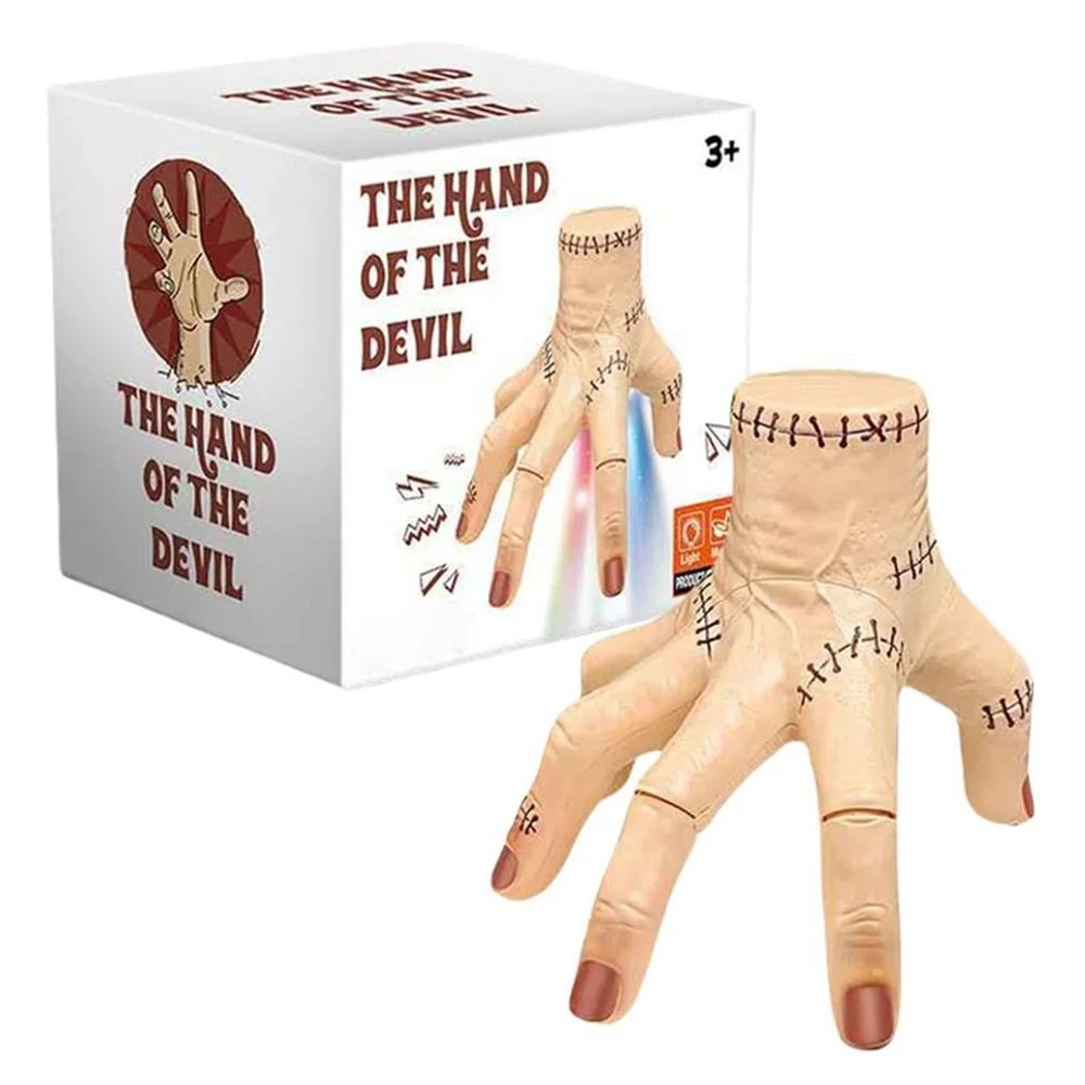 Electric Crawling Halloween Hand Prop With Sound Light Motion Sensor Scary Thing Hand Decoration 6