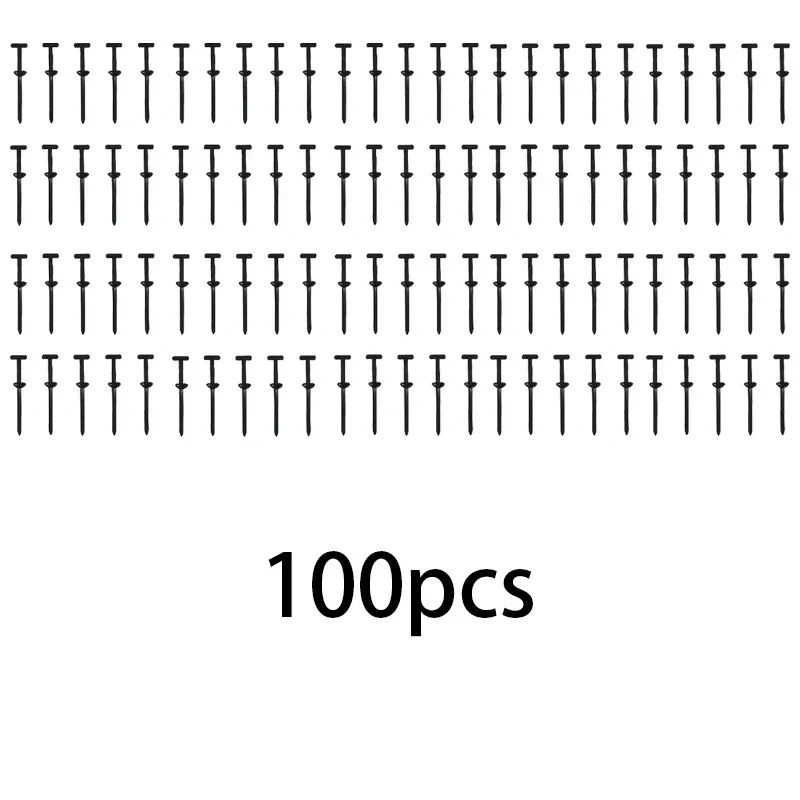 Universal Nylon Cable Tie Buckle Fasteners Automotive Push Mount Zip Ties For Fender Trim Repair 11