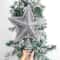 Glittering Hollow Star Christmas Tree Topper 3D Gold Holiday Tree Decoration 7