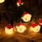 49 Ft Santa Claus LED String Lights Battery Powered Christmas Fairy Garland Decoration 5