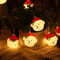 49 Ft Santa Claus LED String Lights Battery Powered Christmas Fairy Garland Decoration 6