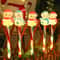 Solar Christmas Santa Snowman Garden Lantern Light Outdoor Lawn Holiday Decoration 4