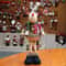 3pcs Christmas Standing Doll Set Santa Claus Snowman Reindeer Plush Holiday Decorations 1