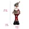 3pcs Christmas Standing Doll Set Santa Claus Snowman Reindeer Plush Holiday Decorations 5