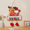 DoubleHead Christmas Door Hanging Decoration Snowman Reindeer Holiday Pendant 2