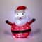 LED Santa Claus Snowman Garden Stake Lights Waterproof Christmas Lawn Decoration With 40 LEDs 6