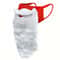 Santa Claus Beard Mask Costume Prop Red White Christmas Holiday Prank Mask 2