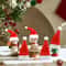 Mini Santa Hat Cutlery Holders Christmas Tableware Fork Knife Decoration Bags 1