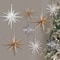 Glitter Exploding Star Christmas Ornament Hanging Star Tree Decoration 2