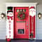 Christmas Outdoor Yard Sign Set Santa Snowman Porch Hanging Decorations With Durable Poles 1