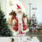 Standing Santa Claus Christmas Figurine Festive Holiday Window Table Decoration 6