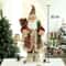 Standing Santa Claus Christmas Figurine Festive Holiday Window Table Decoration 12