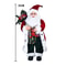 Standing Santa Claus Christmas Figurine Festive Holiday Window Table Decoration 26