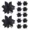 Glitter Christmas Flower Tree Ornaments Artificial Poinsettia Decorations For Holiday Home Decor 10