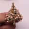 Colorful Christmas Tree Brooch Pin Festive Rhinestone Holiday Jewelry For Women 1