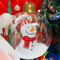 Giant Transparent Inflatable Christmas Ball Outdoor PVC Holiday Yard Decoration 5