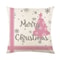 Christmas Snowman Throw Pillow Cover Festive Linen Cushion Case For Sofa Holiday Decor 2