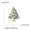 Rhinestone Enamel Christmas Tree Brooch Pin Festive Holiday Plant Lapel Jewelry For Women Men 2