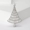 Rhinestone Enamel Christmas Tree Brooch Pin Festive Holiday Plant Lapel Jewelry For Women Men 4