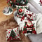 Christmas Snowman Plush Throw Pillow Cover Festive Linen Sofa Cushion Case For Holiday Home Decor 5