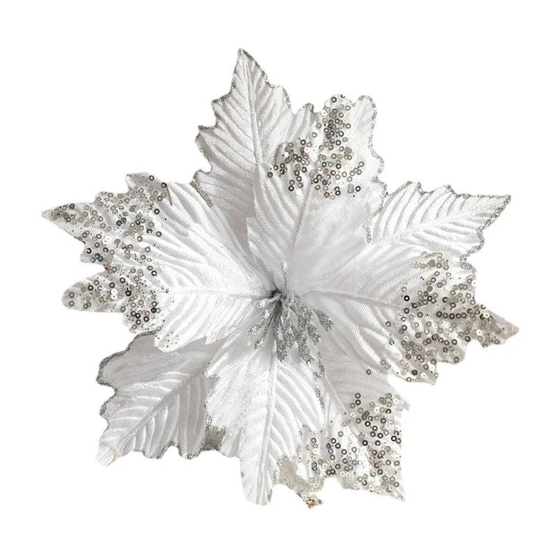 Artificial Dried Flower Stem For Christmas Tree Decor Rustic Wedding Holiday Floral Decoration 3