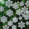 Paper Snowflake Christmas Hanging Ornaments Winter Tree Ceiling Decorations For Holiday Home Deco 9
