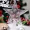 Glowing Star Christmas Tree Ornament Luminous Hanging Star Decoration For Holiday Home Decor 3