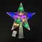 Glowing Star Christmas Tree Ornament Luminous Hanging Star Decoration For Holiday Home Decor 8