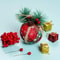 Mini Artificial Christmas Berry Decorations Red Gold Silver Fake Cherry Berries For DIY Wreaths 1