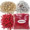 Mini Artificial Christmas Berry Decorations Red Gold Silver Fake Cherry Berries For DIY Wreaths 0