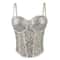 GlamSpark Sequin Camisole Tank Top Y2K Sexy Club Party Corset Camis For Women 3