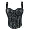 GlamSpark Sequin Camisole Tank Top Y2K Sexy Club Party Corset Camis For Women 9