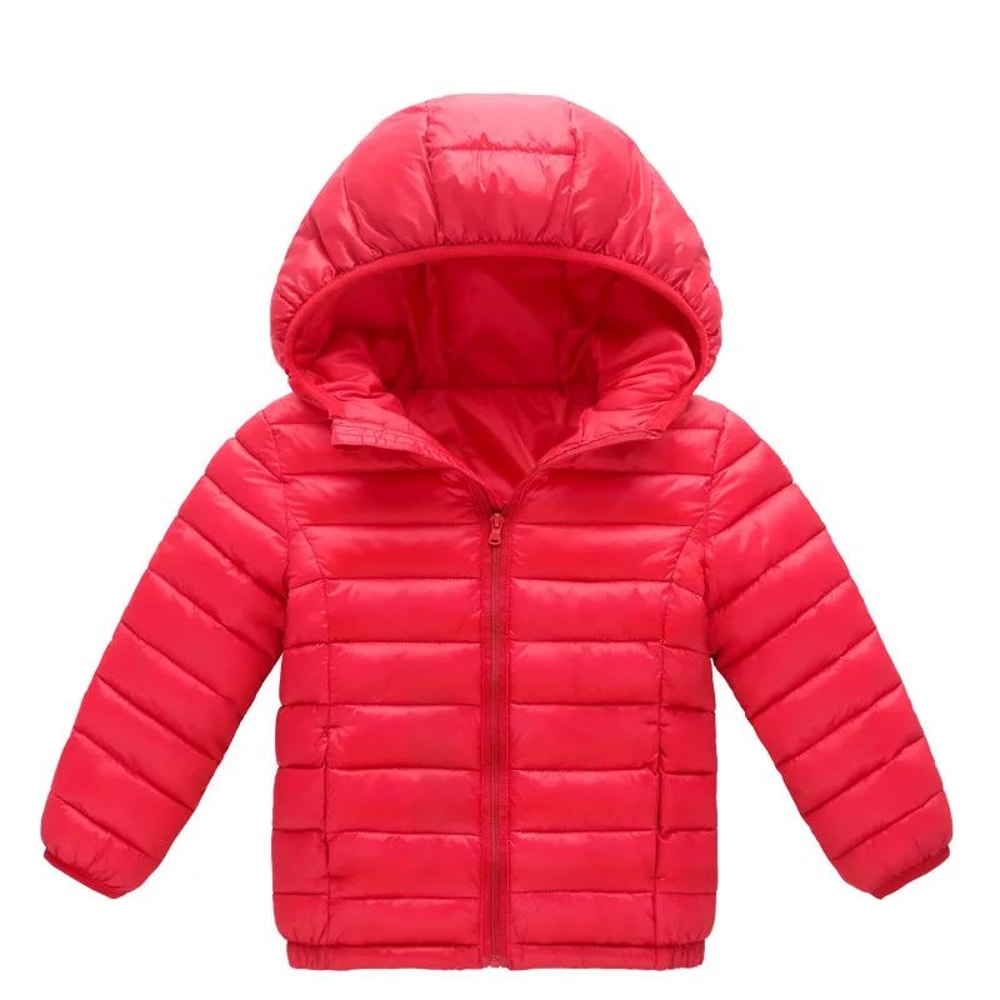 Kids Winter Hooded Puffer Jacket Warm CottonPadded Coat For Boys Girls 312Y 7