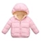 Kids Plush Fur Hooded Winter Jacket Thick Warm CottonPadded Coat For Boys Girls 36Y 1