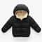 Kids Plush Fur Hooded Winter Jacket Thick Warm CottonPadded Coat For Boys Girls 36Y 4