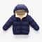 Kids Plush Fur Hooded Winter Jacket Thick Warm CottonPadded Coat For Boys Girls 36Y 8