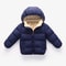 Kids Plush Fur Hooded Winter Jacket Thick Warm CottonPadded Coat For Boys Girls 36Y 8