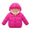 Kids Plush Fur Hooded Winter Jacket Thick Warm CottonPadded Coat For Boys Girls 36Y 9