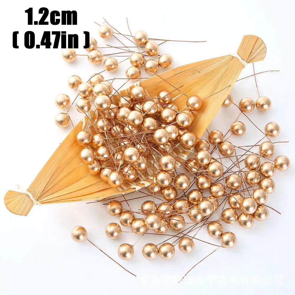 Artificial Red Berry Stems For Christmas Decor Mini Fake Cherry Berries For DIY Wreaths Floral Ar 10