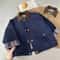 Kids Patchwork Trench Jacket Casual Cargo Style Coat For Babies Toddlers 110Y 6