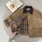 Kids Patchwork Trench Jacket Casual Cargo Style Coat For Babies Toddlers 110Y 8