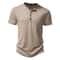 King Billion Mens Cotton Henley TShirt Breathable Short Sleeve Casual Summer Tee 6