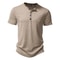 King Billion Mens Cotton Henley TShirt Breathable Short Sleeve Casual Summer Tee 6