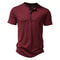 King Billion Mens Cotton Henley TShirt Breathable Short Sleeve Casual Summer Tee 8