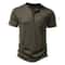 King Billion Mens Cotton Henley TShirt Breathable Short Sleeve Casual Summer Tee 11