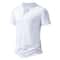 Mens Breathable Summer Henley TShirt Lightweight QuickDry Casual Short Sleeve Athletic Tee 7
