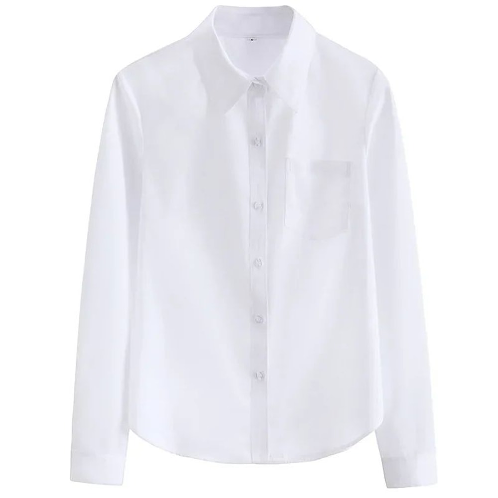 Korean JK Sailor School Uniform Set Pink Plaid Pleated Skirt Blouse Cosplay Outfit For Women 17