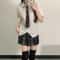 Japanese Sailor School Uniform Blazer Set Anime JK Pleated Skirt Cosplay Outfit For Women 3