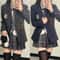 Japanese Sailor School Uniform Blazer Set Anime JK Pleated Skirt Cosplay Outfit For Women 1