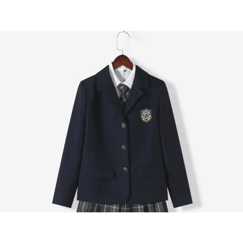 Japanese Sailor School Uniform Blazer Set Anime JK Pleated Skirt Cosplay Outfit For Women 7